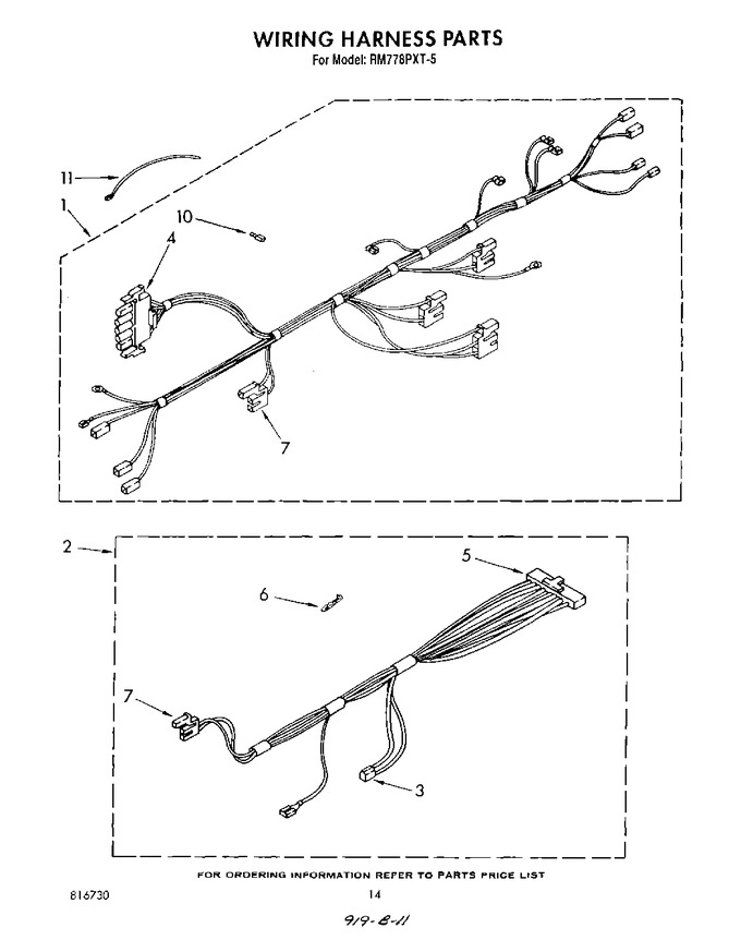 Diagram for RM778PXT5