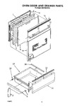 Diagram for 04 - Oven Door And Drawer