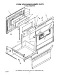 Diagram for 04 - Oven Door And Drawer