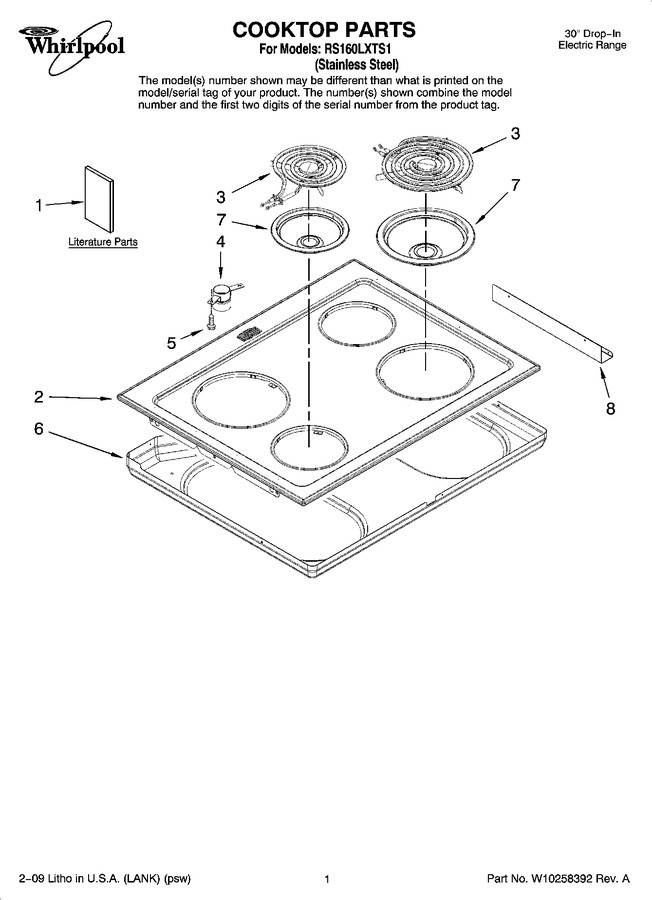 Diagram for RS160LXTS1