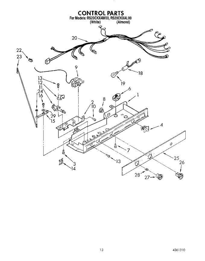 Diagram for RS20CKXAW00