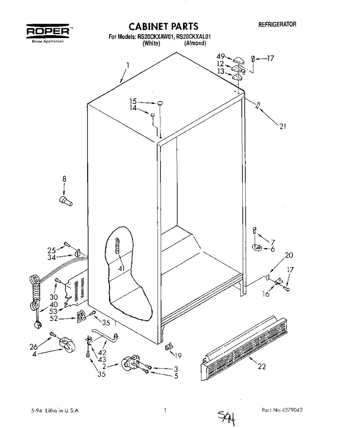 Diagram for RS20CKXAW01