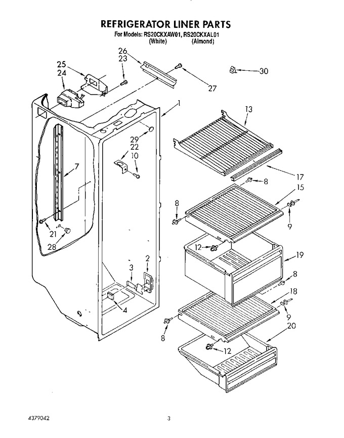 Diagram for RS20CKXAW01