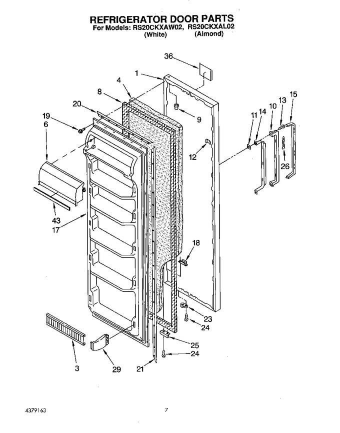Diagram for RS20CKXAW02