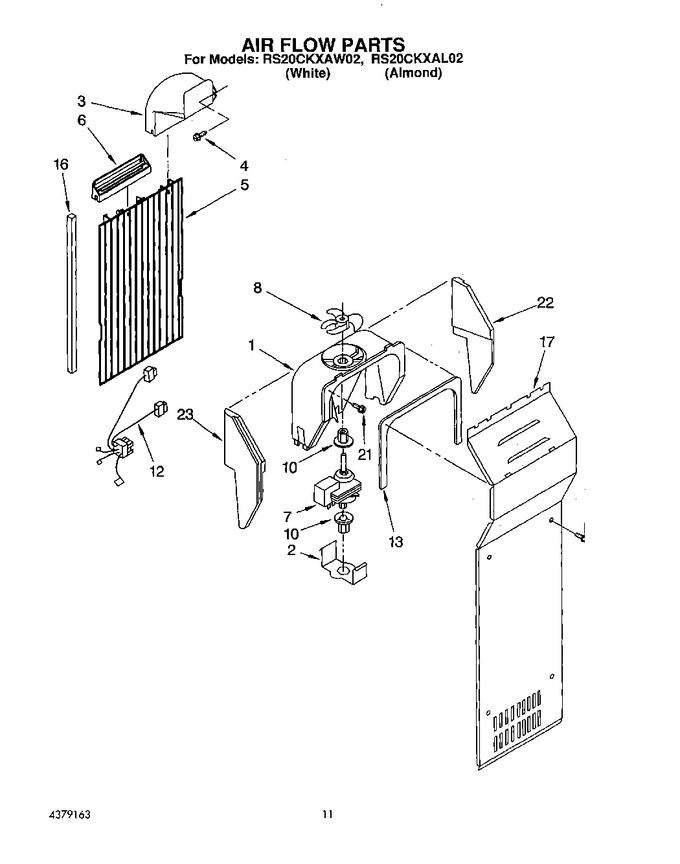 Diagram for RS20CKXAW02