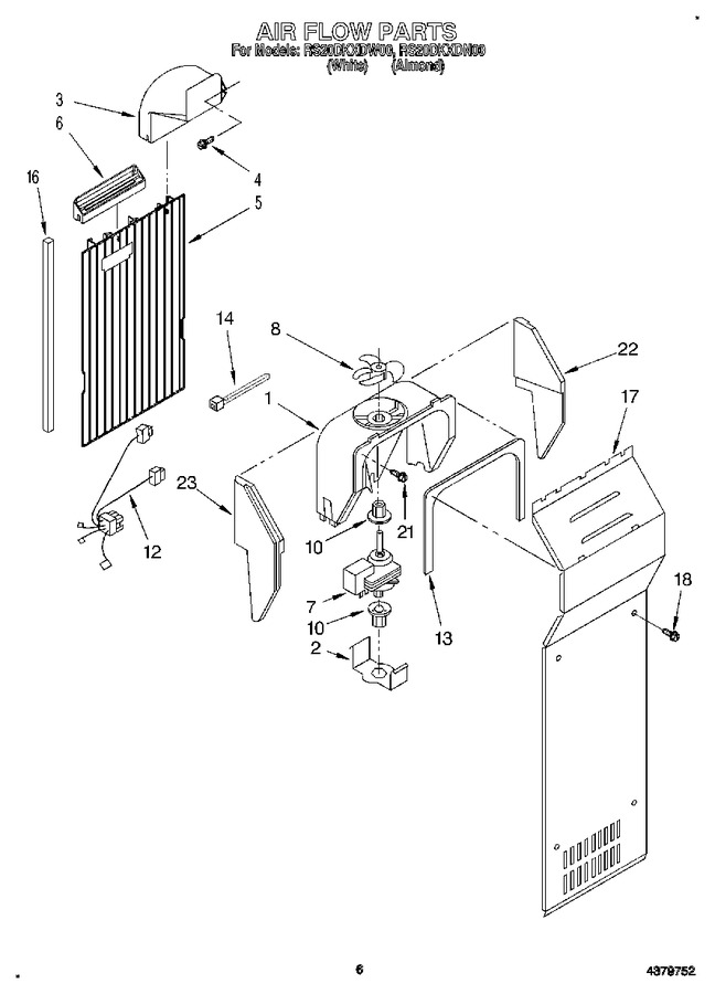 Diagram for RS20DKXDW00