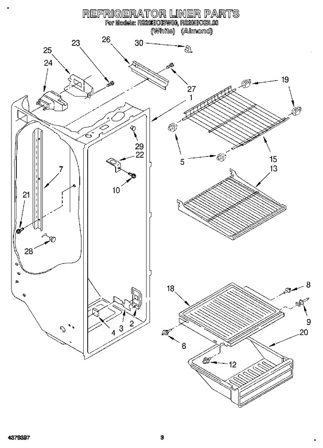 Diagram for RS20EKXBL00