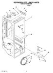 Diagram for 02 - Refrigerator Liner Parts