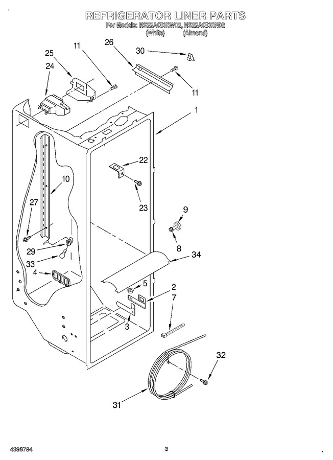 Diagram for RS22AQXGW02