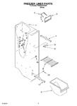 Diagram for 04 - Freezer Liner