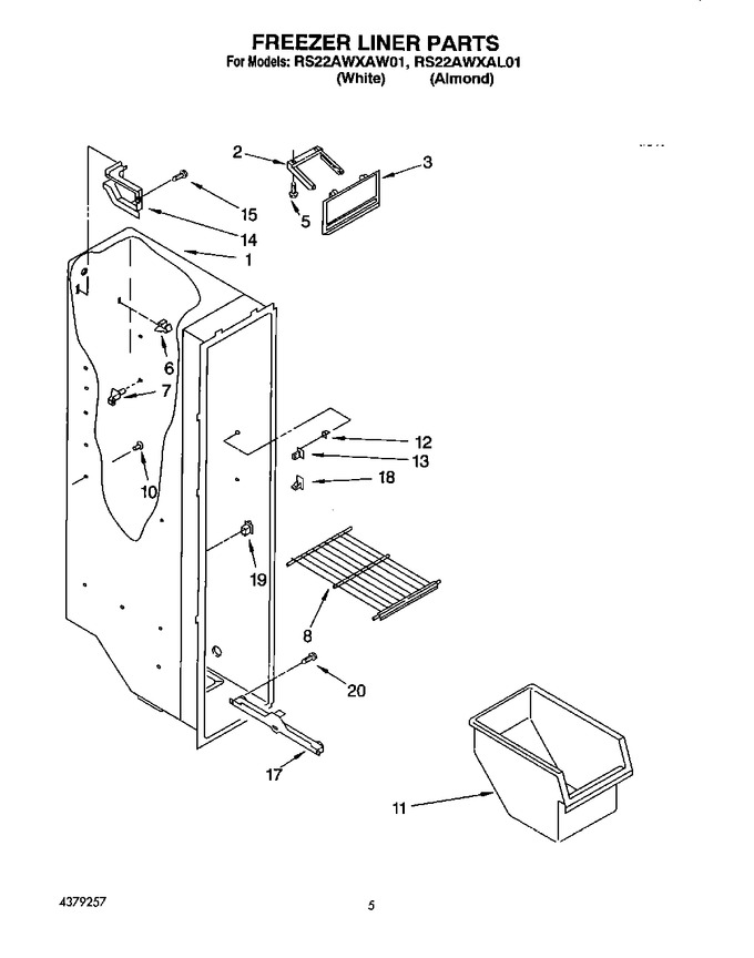 Diagram for RS22AWXAW01