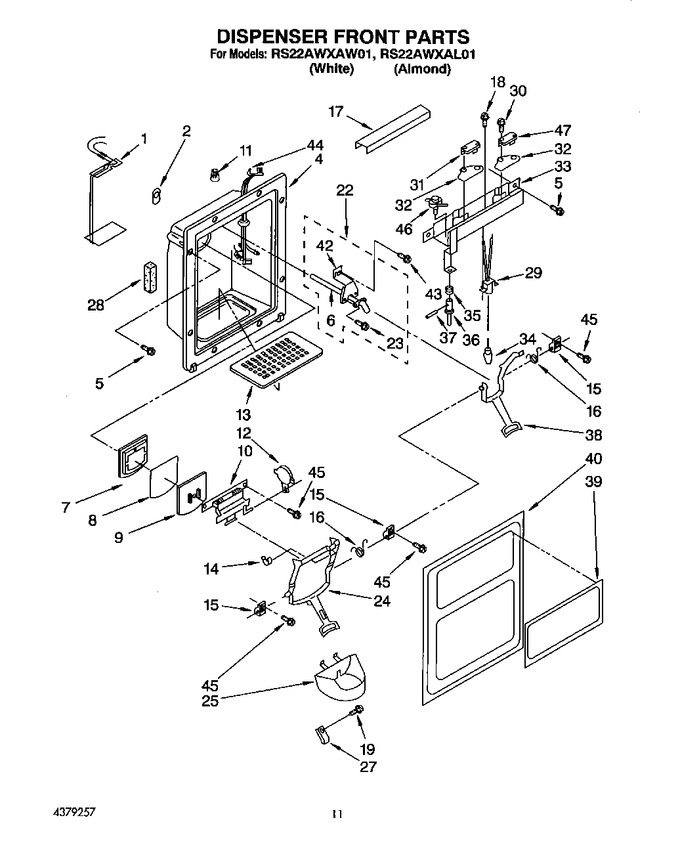 Diagram for RS22AWXAW01