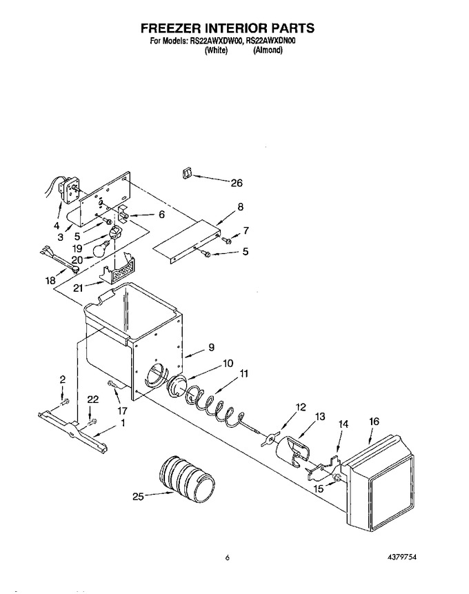 Diagram for RS22AWXDW00