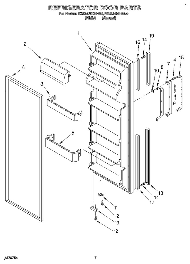 Diagram for RS22AWXDW00