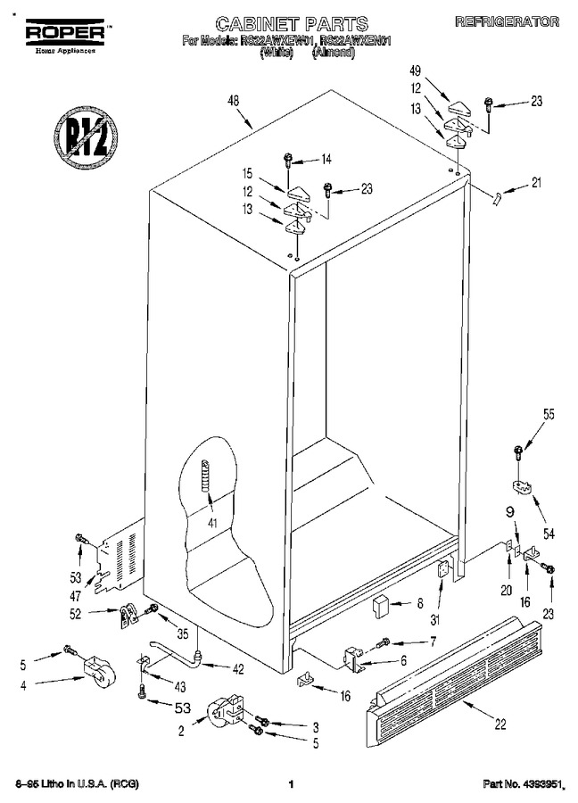 Diagram for RS22AWXEW01
