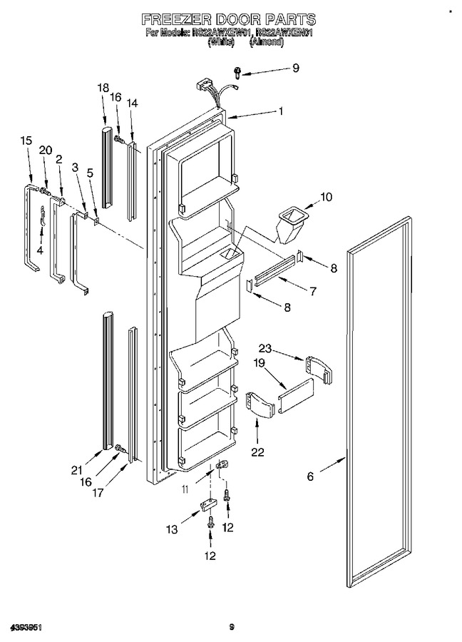Diagram for RS22AWXEW01