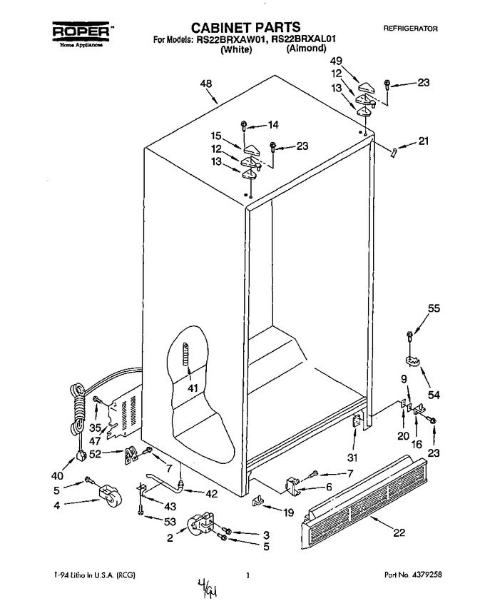 Diagram for RS22BRXAW01