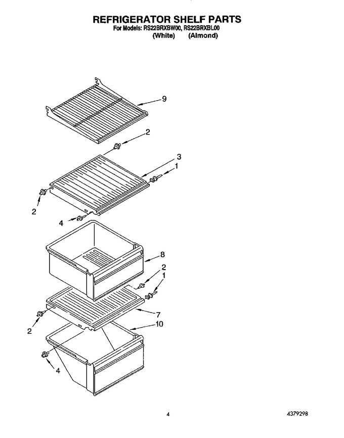 Diagram for RS22BRXBL00