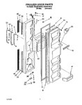 Diagram for 07 - Freezer Door