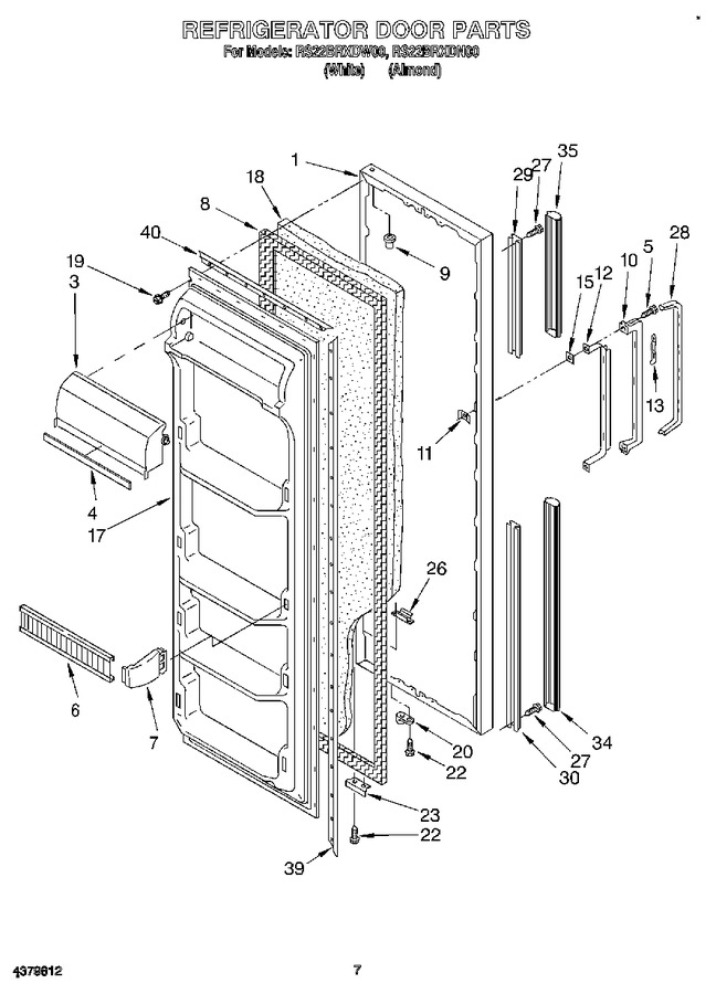 Diagram for RS22BRXDN00