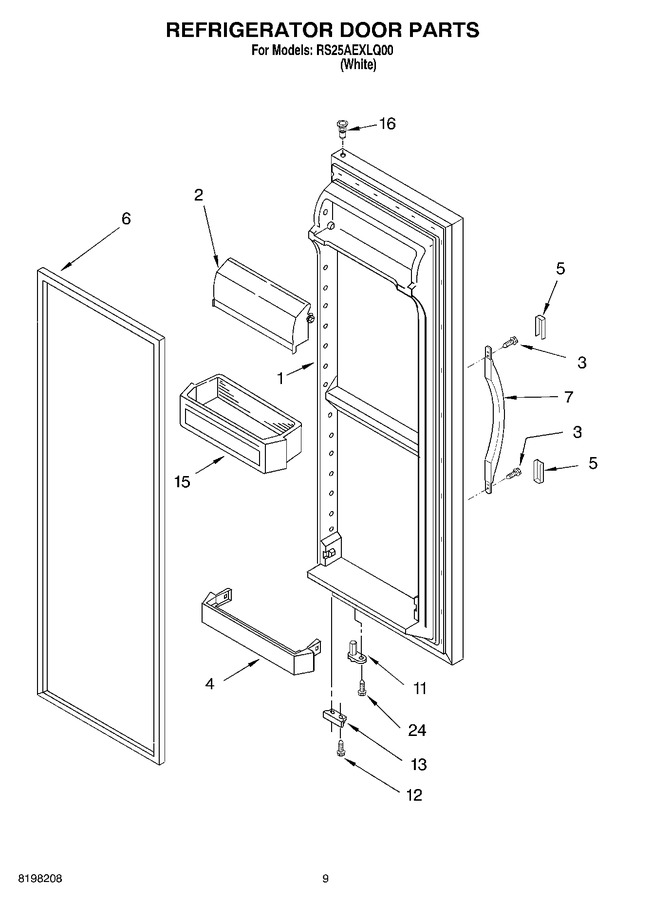Diagram for RS25AEXLQ00