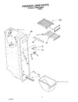 Diagram for 04 - Freezer Liner Parts