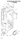 Diagram for 02 - Refrigerator Liner Parts