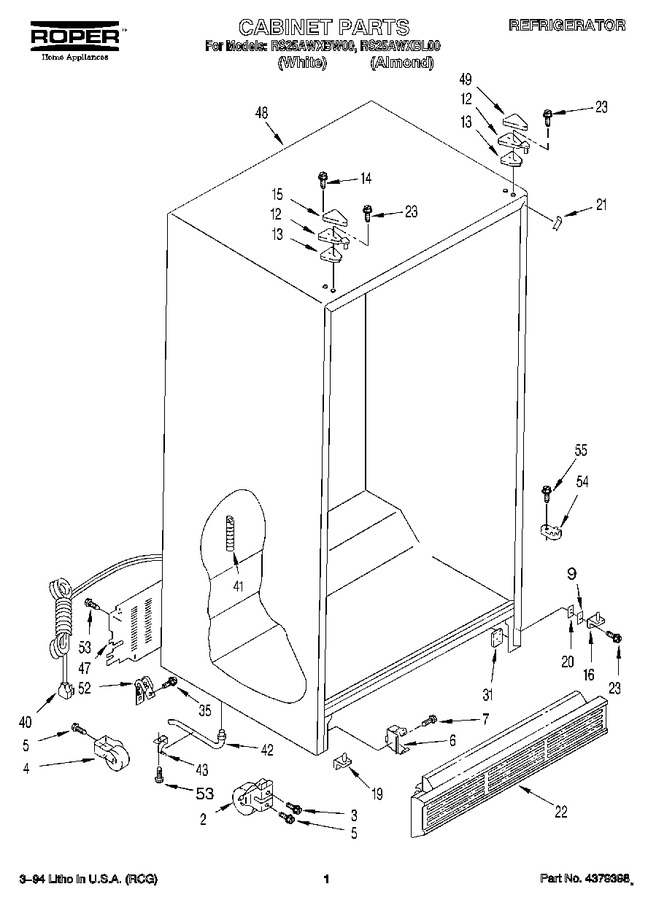 Diagram for RS25AWXBL00