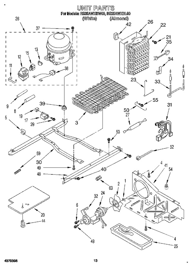 Diagram for RS25AWXBL00