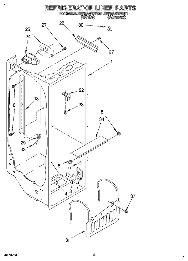 Diagram for RS25AWXBN01