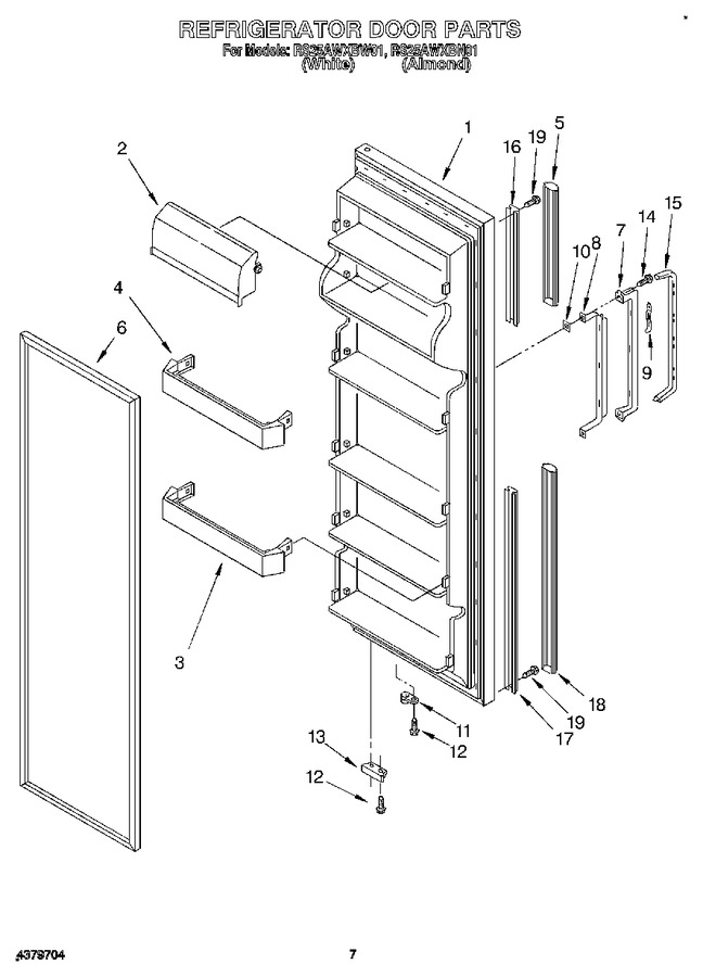 Diagram for RS25AWXBN01