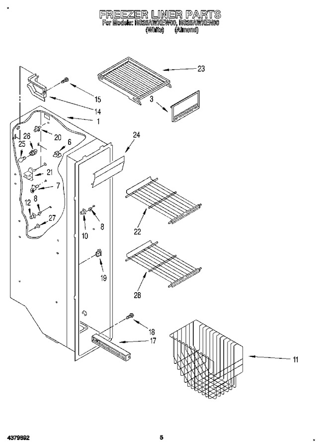 Diagram for RS25AWXEW00