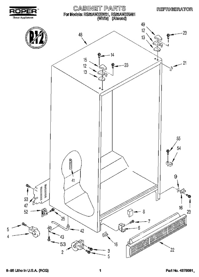 Diagram for RS25AWXEW01