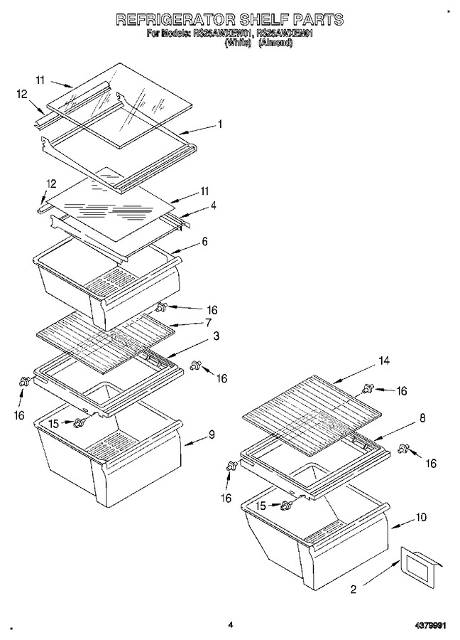 Diagram for RS25AWXEW01