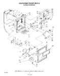 Diagram for 09 - Dispenser Front