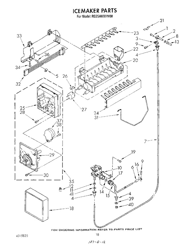 Diagram for RS25AWXVL00