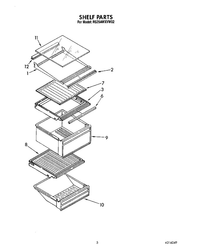 Diagram for RS25AWXVL02