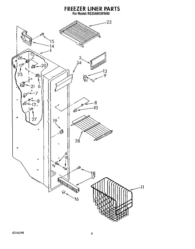 Diagram for RS25AWXWW00