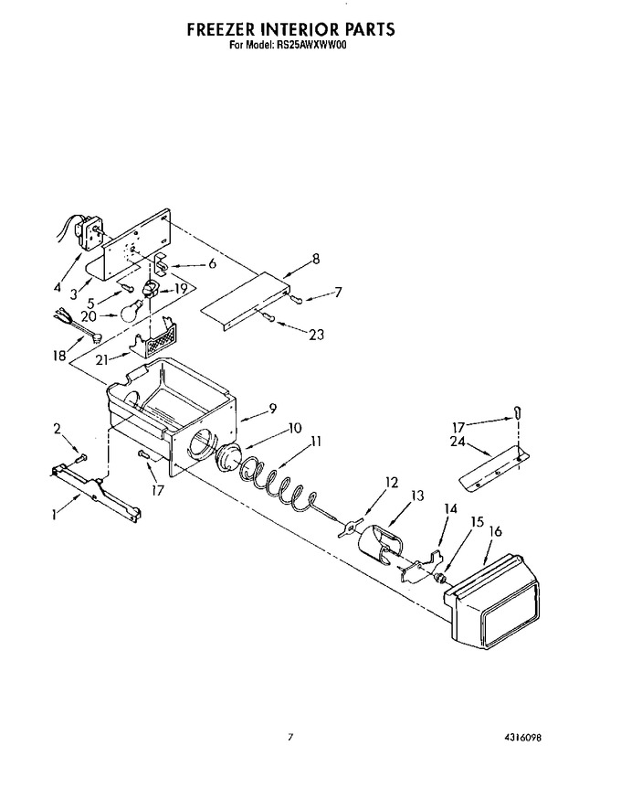 Diagram for RS25AWXWW00