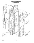 Diagram for 08 - Freezer Door