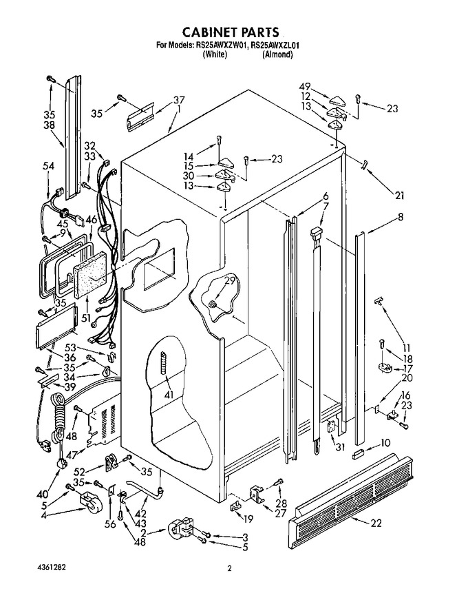 Diagram for RS25AWXZW01
