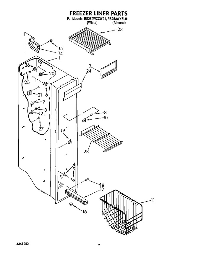 Diagram for RS25AWXZW01