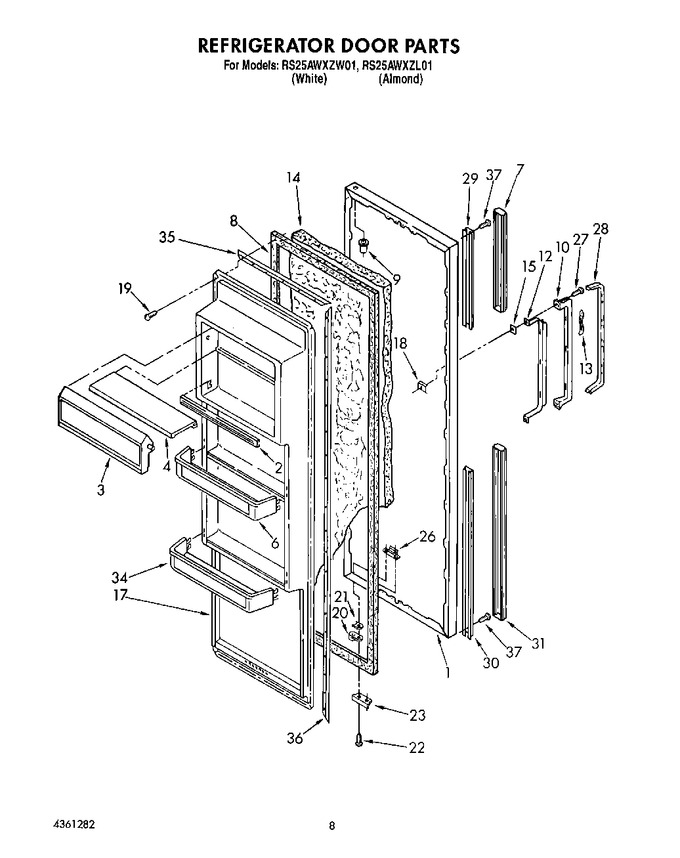Diagram for RS25AWXZW01