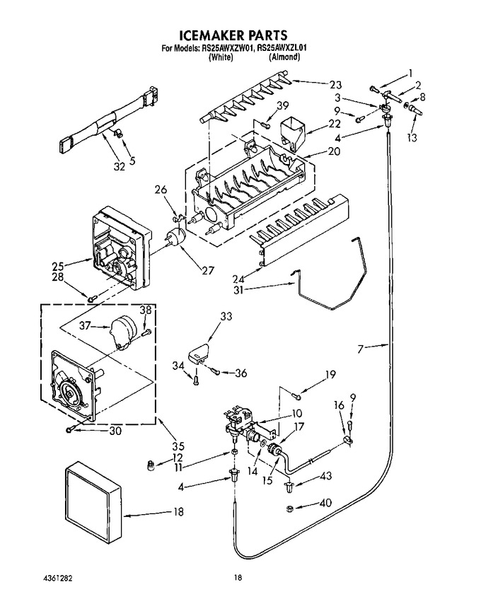 Diagram for RS25AWXZW01