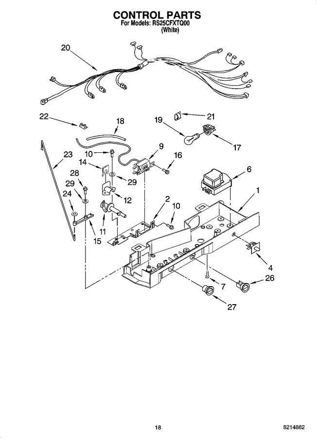 Diagram for RS25CFXTQ00