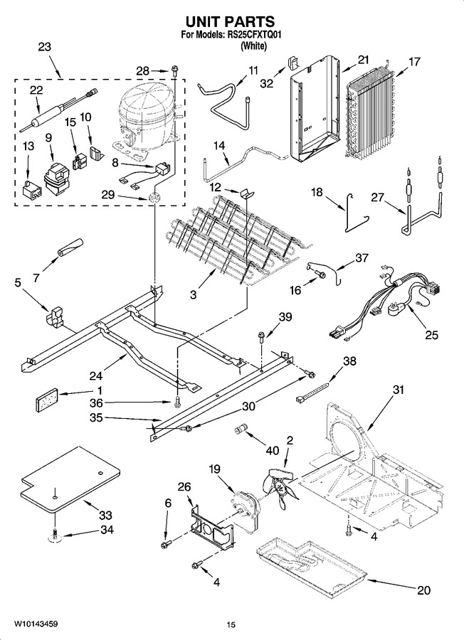 Diagram for RS25CFXTQ01