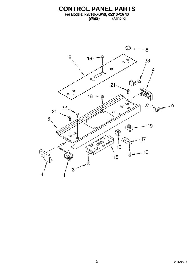 Diagram for RS310PXGW0
