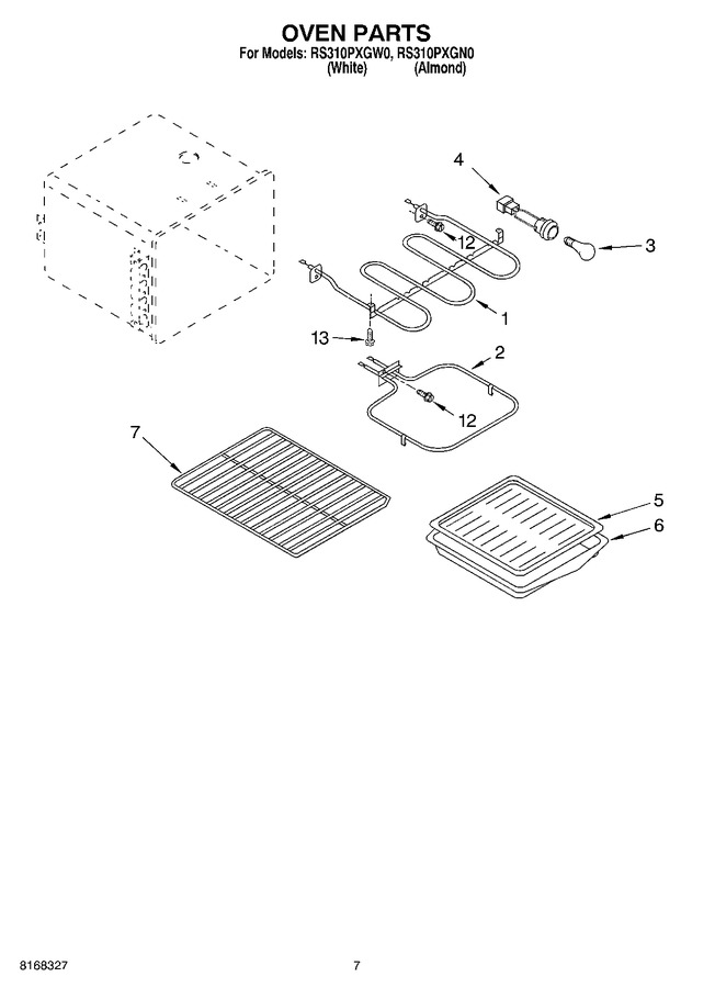 Diagram for RS310PXGW0