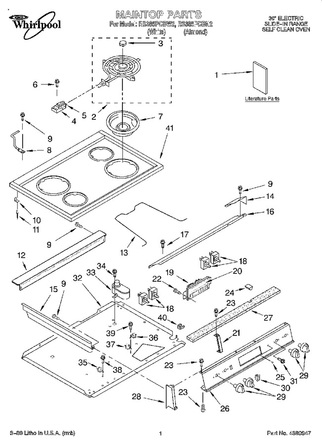 Diagram for RS385PCBN2