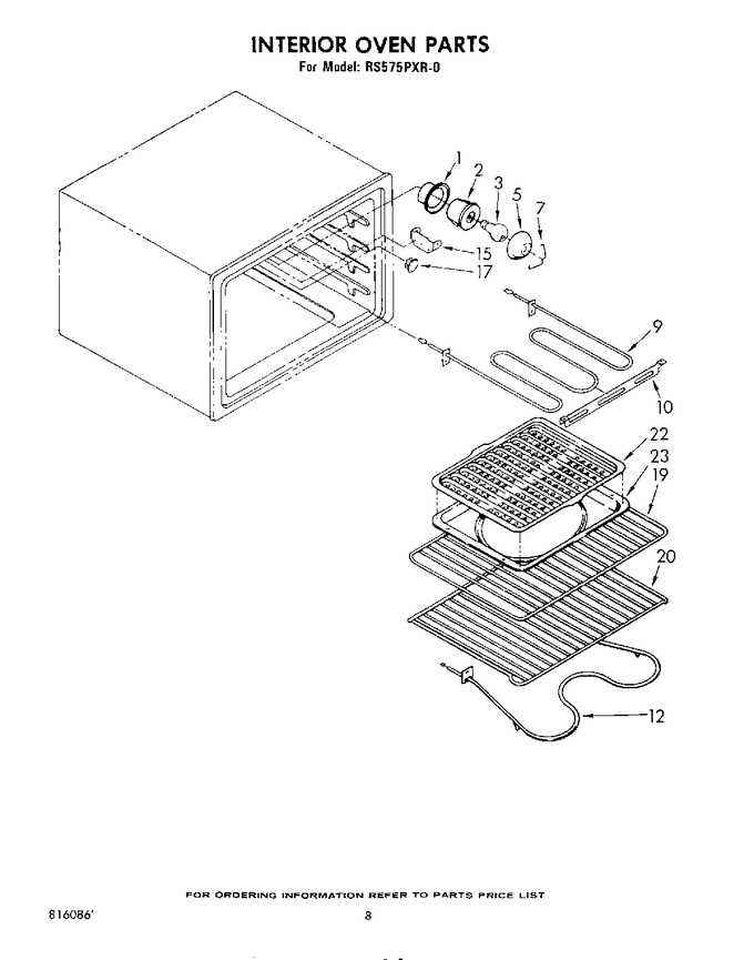 Diagram for RS575PXR0